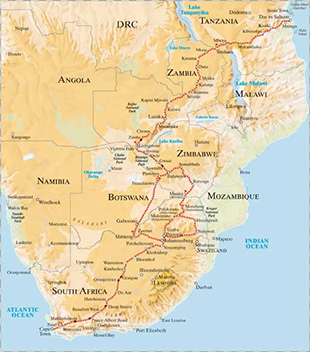 Rovos Cape Town to Dar es Salaam