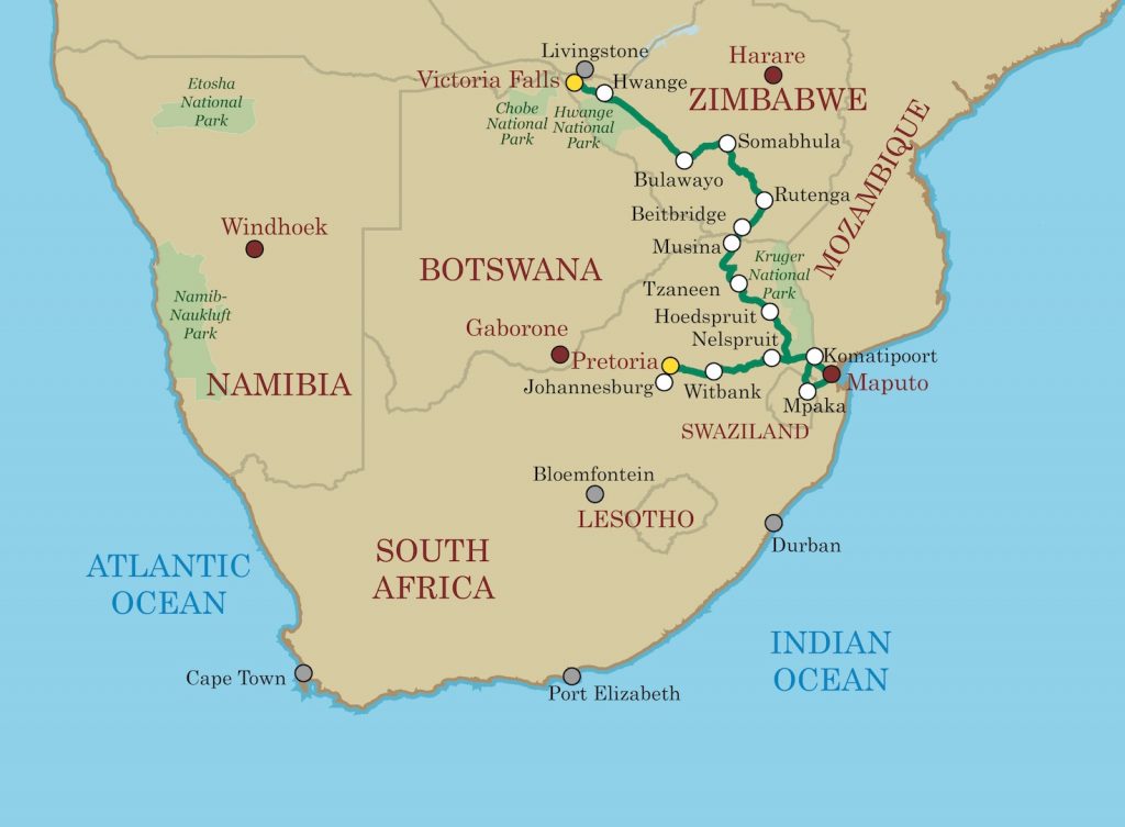 Shongololo Southern Cross