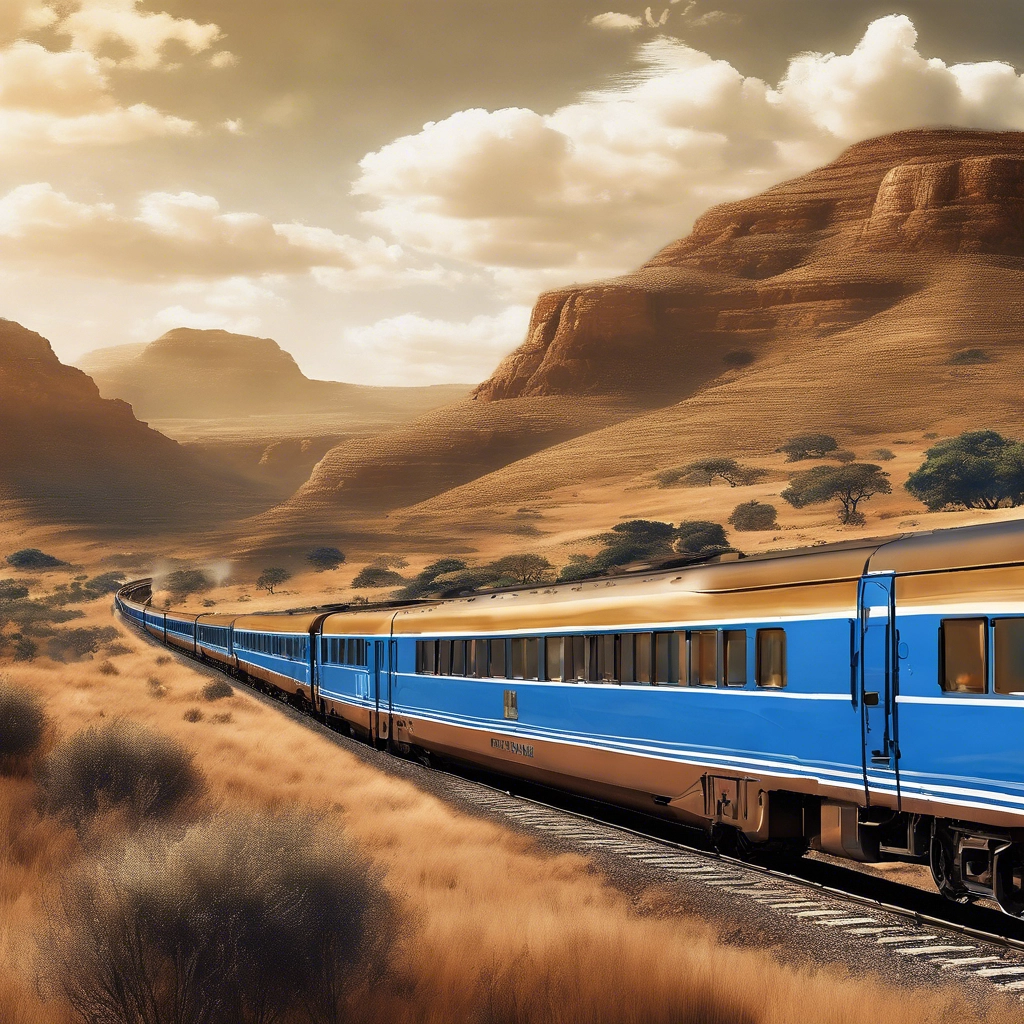 Blue train routes