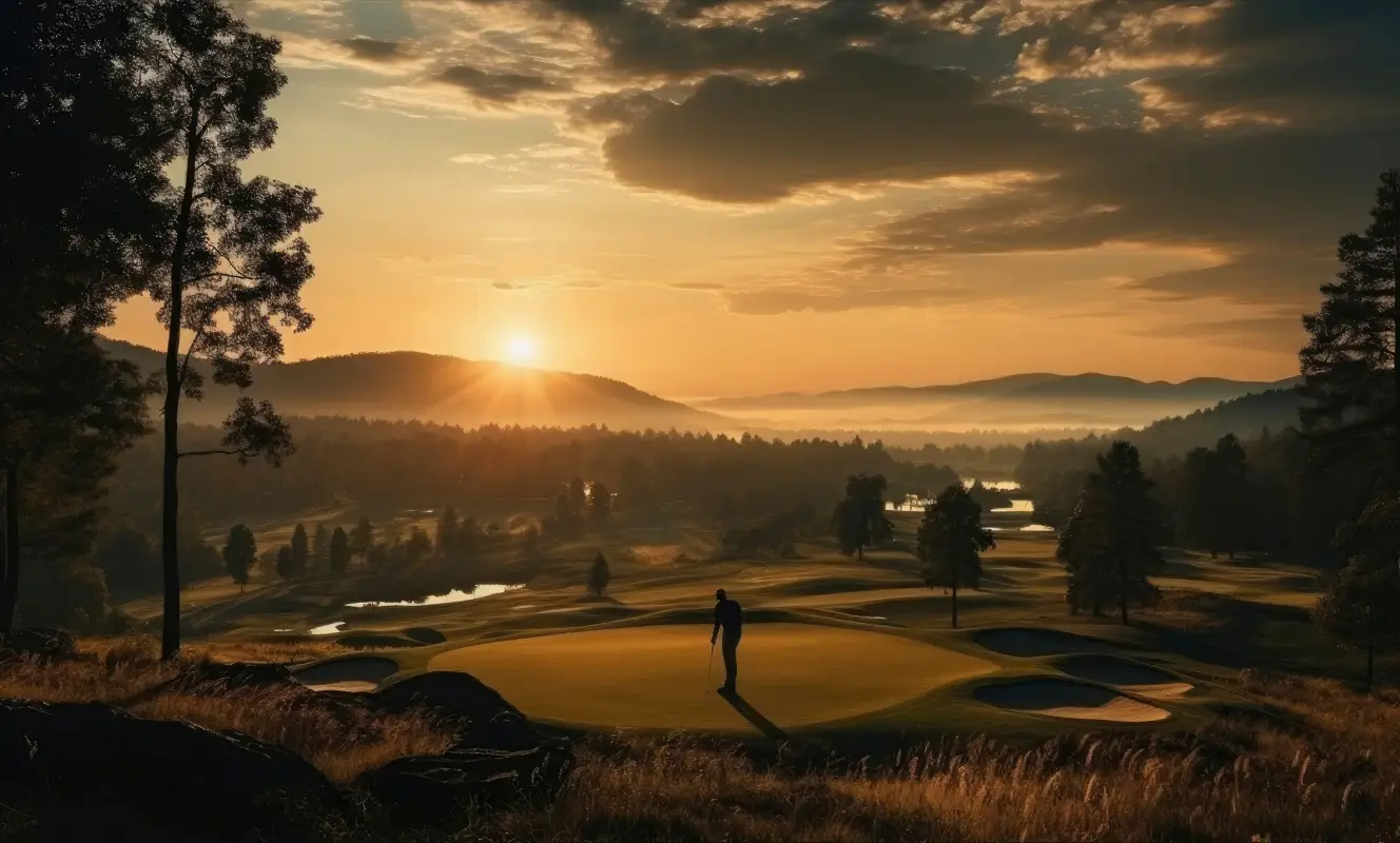 Rovos Rail Golf Safari Sunset