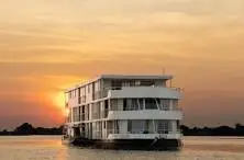 Luxury river safari aboard the Zambezi Queen